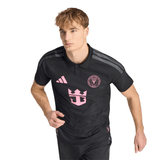 adidas Inter Miami CF Away Authentic Messi Men's Soccer Jersey 26/27 - Black/Pink