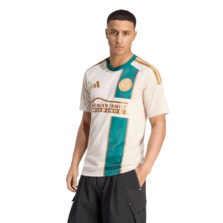 adidas Atlanta United Away Men's Soccer Jersey 26/27 - Beige