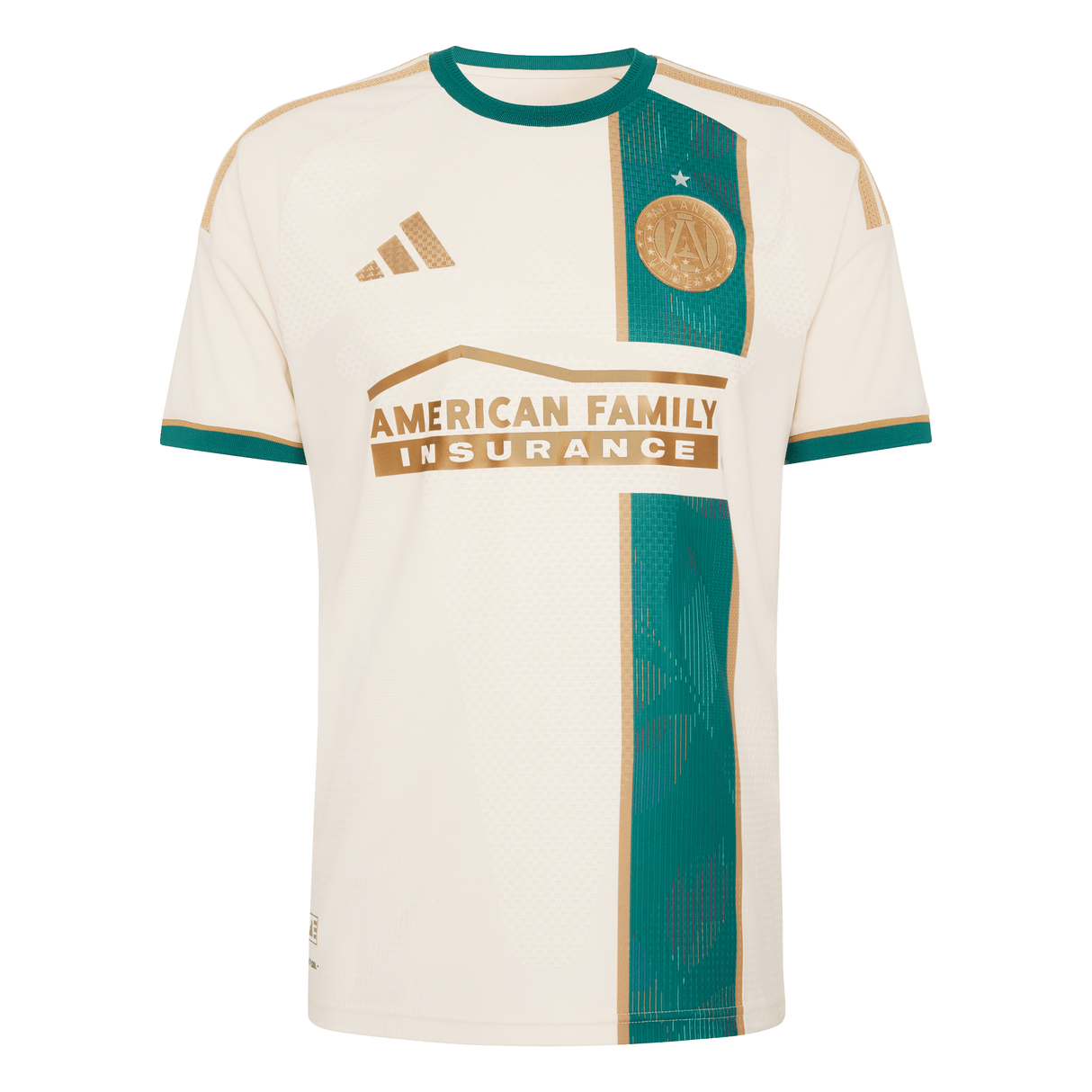 adidas Atlanta United Away Authentic Men's Soccer Jersey 26/27 - Beige