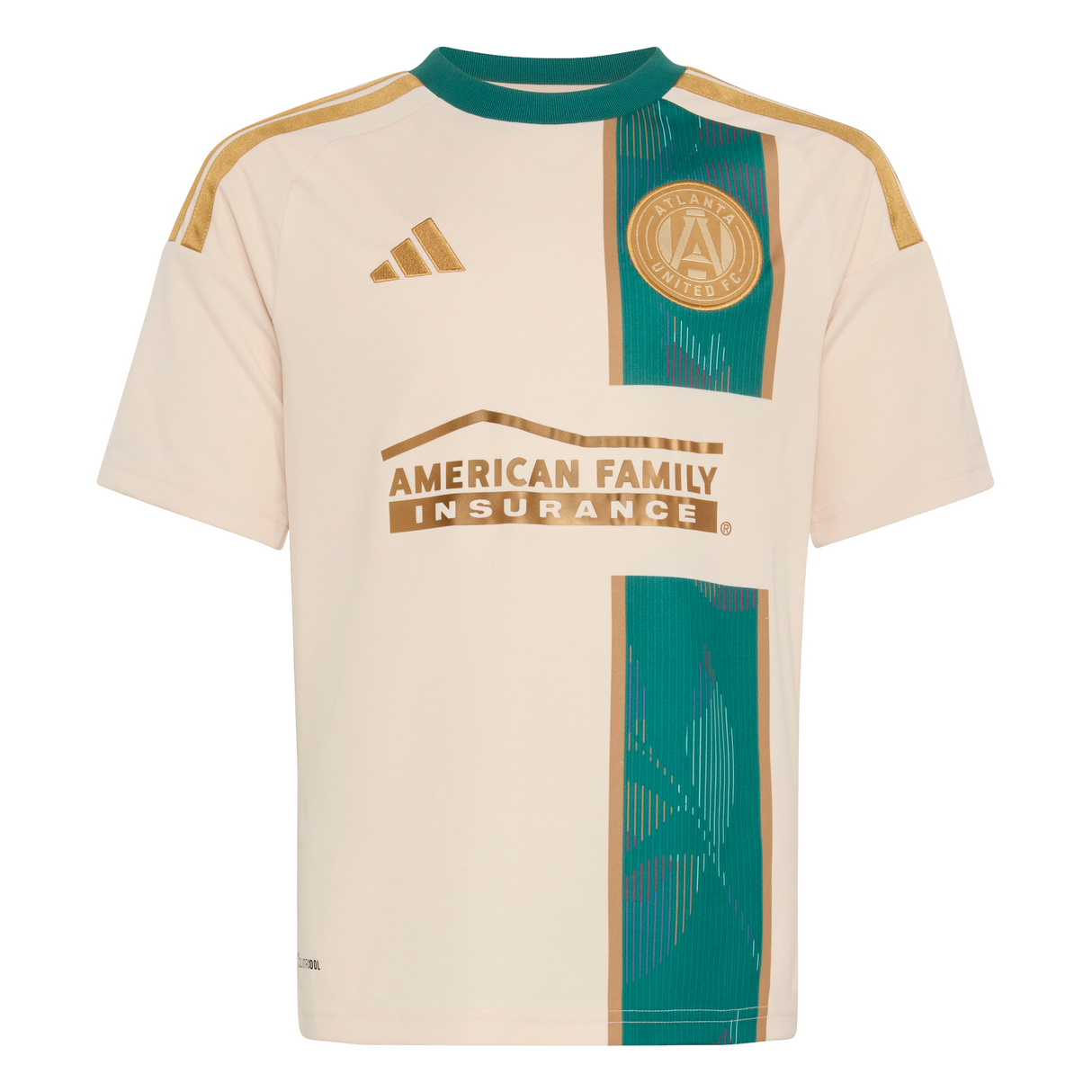 adidas Atlanta United FC Away Youth Soccer Jersey 26/27 - Beige