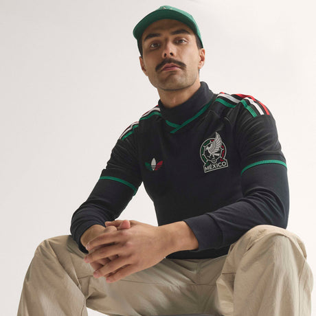 adidas Mexico Third Authentic Men's Soccer Jersey 26 - Black