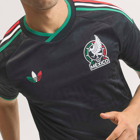 adidas Mexico Third Authentic Men's Soccer Jersey 26 - Black