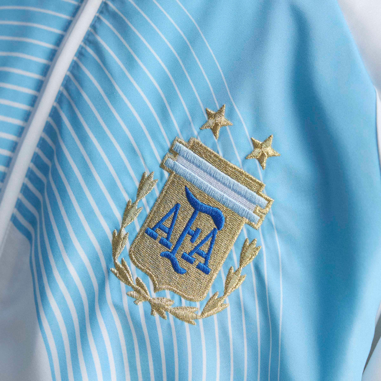 adidas Argentina Home Men's Track Top 2006- White/Sky Blue