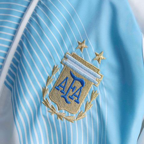 adidas Argentina Home Men's Track Top 2006- White/Sky Blue