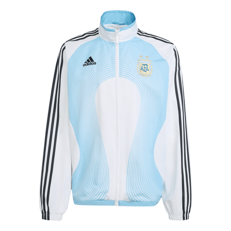 adidas Argentina Home Men's Track Top 2006- White/Sky Blue