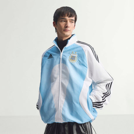 adidas Argentina Home Men's Track Top 2006- White/Sky Blue
