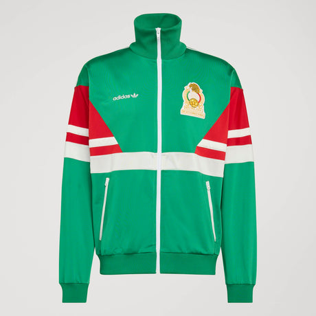 adidas Mexico Men's Soccer Track Top 1986 - Green