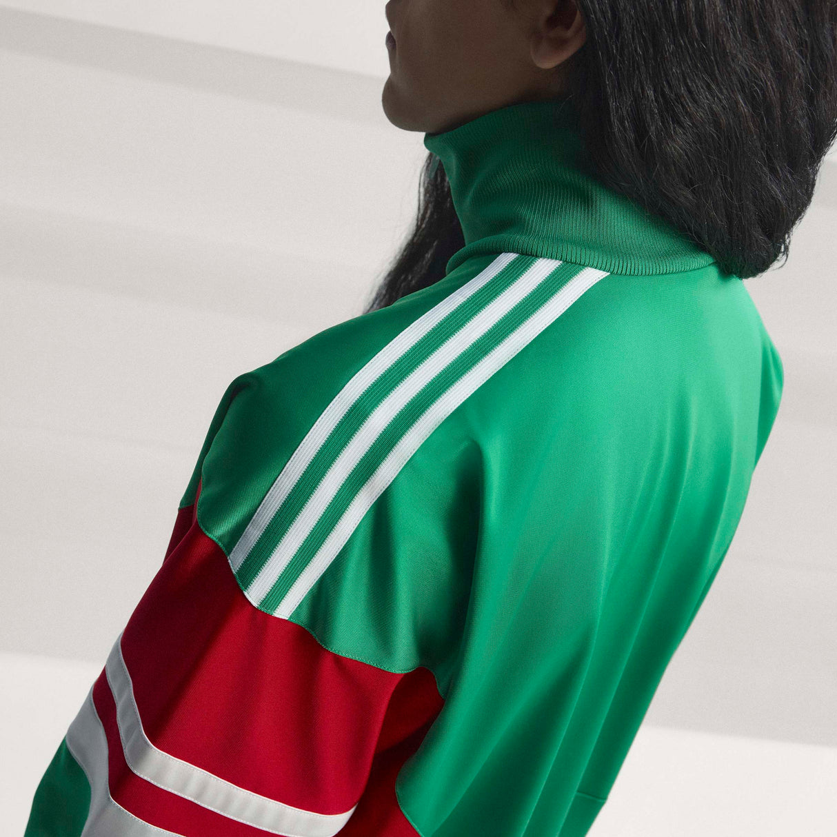 adidas Mexico Men's Soccer Track Top 1986 - Green