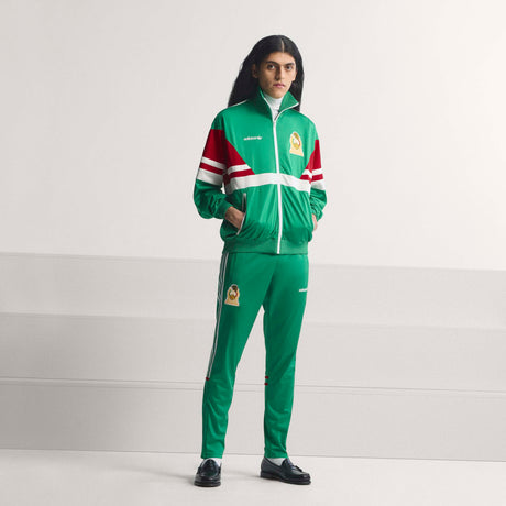adidas Mexico Men's Soccer Track Top 1986 - Green