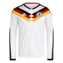 adidas Germany Home Long Sleeve Men's Soccer Jersey 26 - White