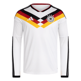 adidas Germany Home Long Sleeve Men's Soccer Jersey 26 - White