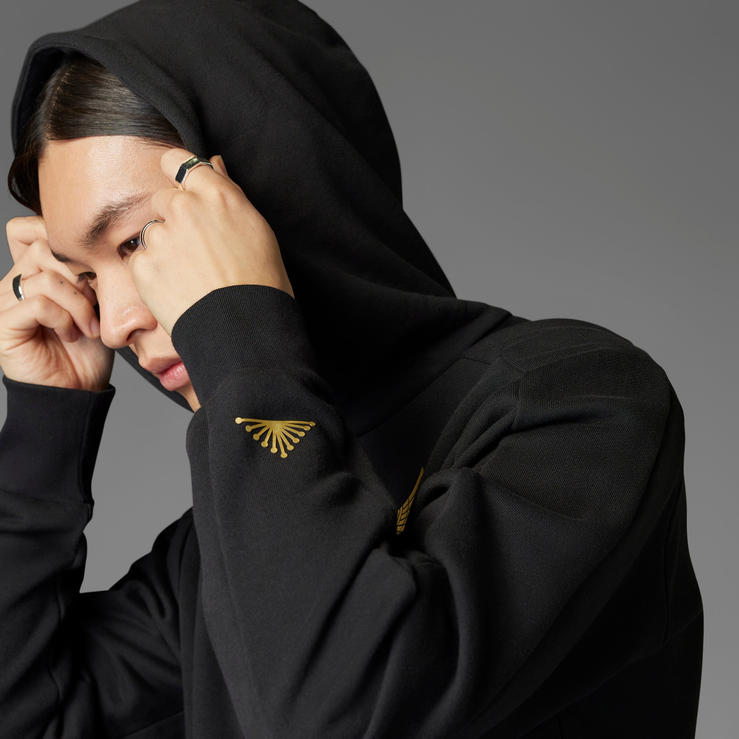 Mexico Gold DNA Hoodie Black