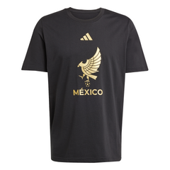 adidas Mexico Gold DNA T-Shirt Black/Gold