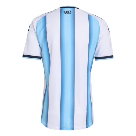 adidas Argentina Home Authentic Men's Soccer Jersey 26 - White/Blue