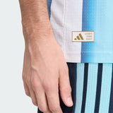 adidas Camiseta de Fútbol Auténtica Argentina de Local para Hombre 26 - Blanco/Azul