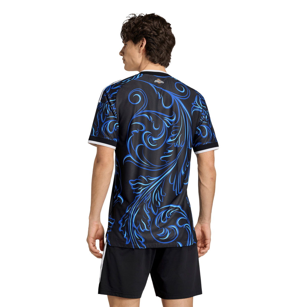 adidas Argentina Away Authentic Men's Soccer Jersey 2026 - Black/Blue