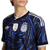 adidas Argentina Away Authentic Men's Soccer Jersey 2026 - Black/Blue