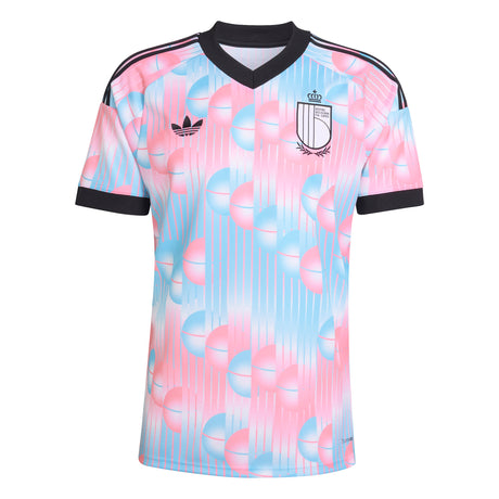 adidas Belgium Away Men's Soccer Jersey 2026 - Blue/Black