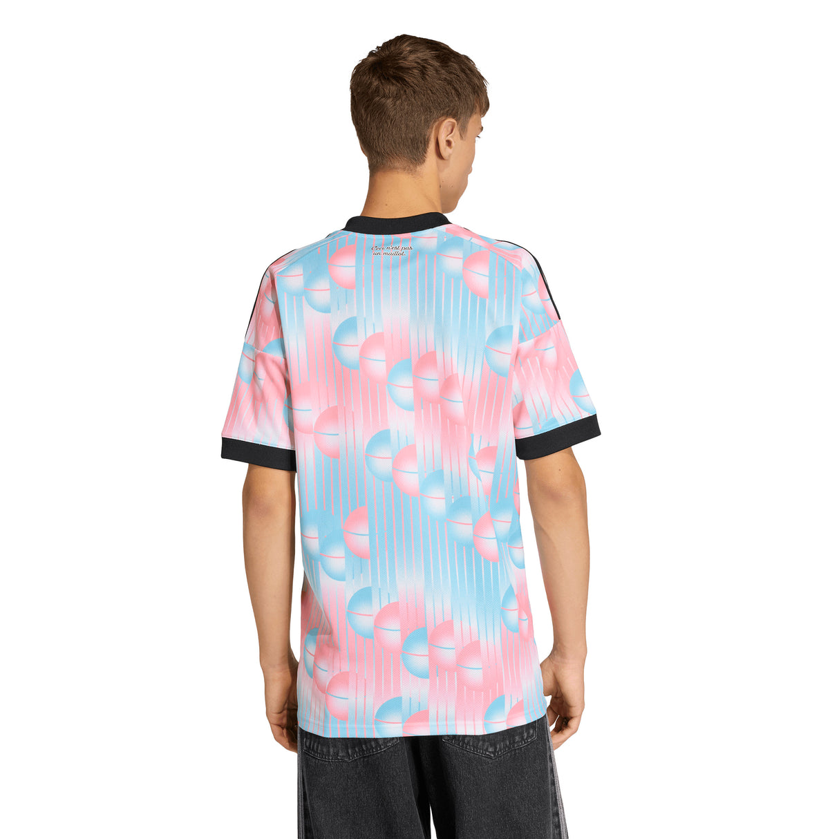 adidas Belgium Away Men's Soccer Jersey 2026 - Blue/Black
