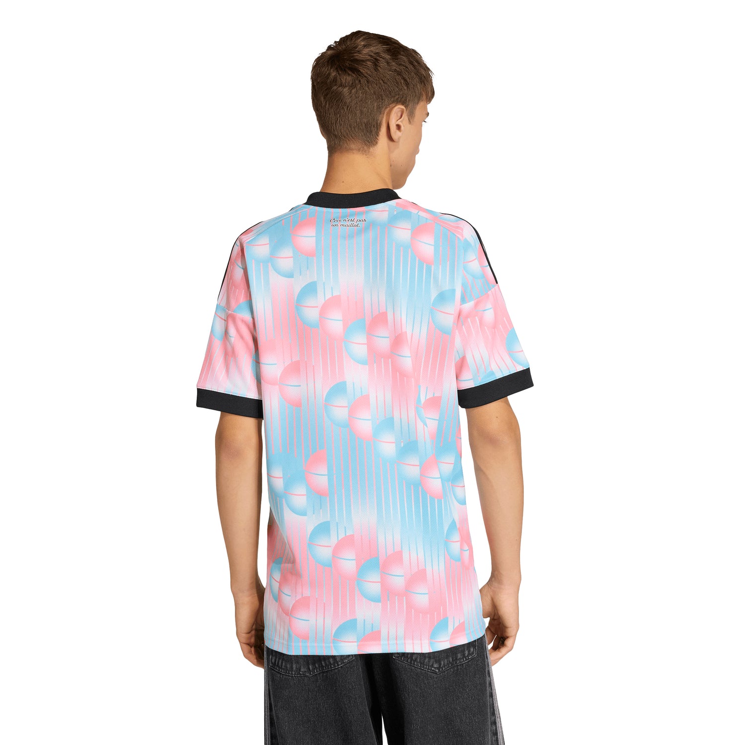 adidas Belgium Away Men's Soccer Jersey 2026 - Blue/Black