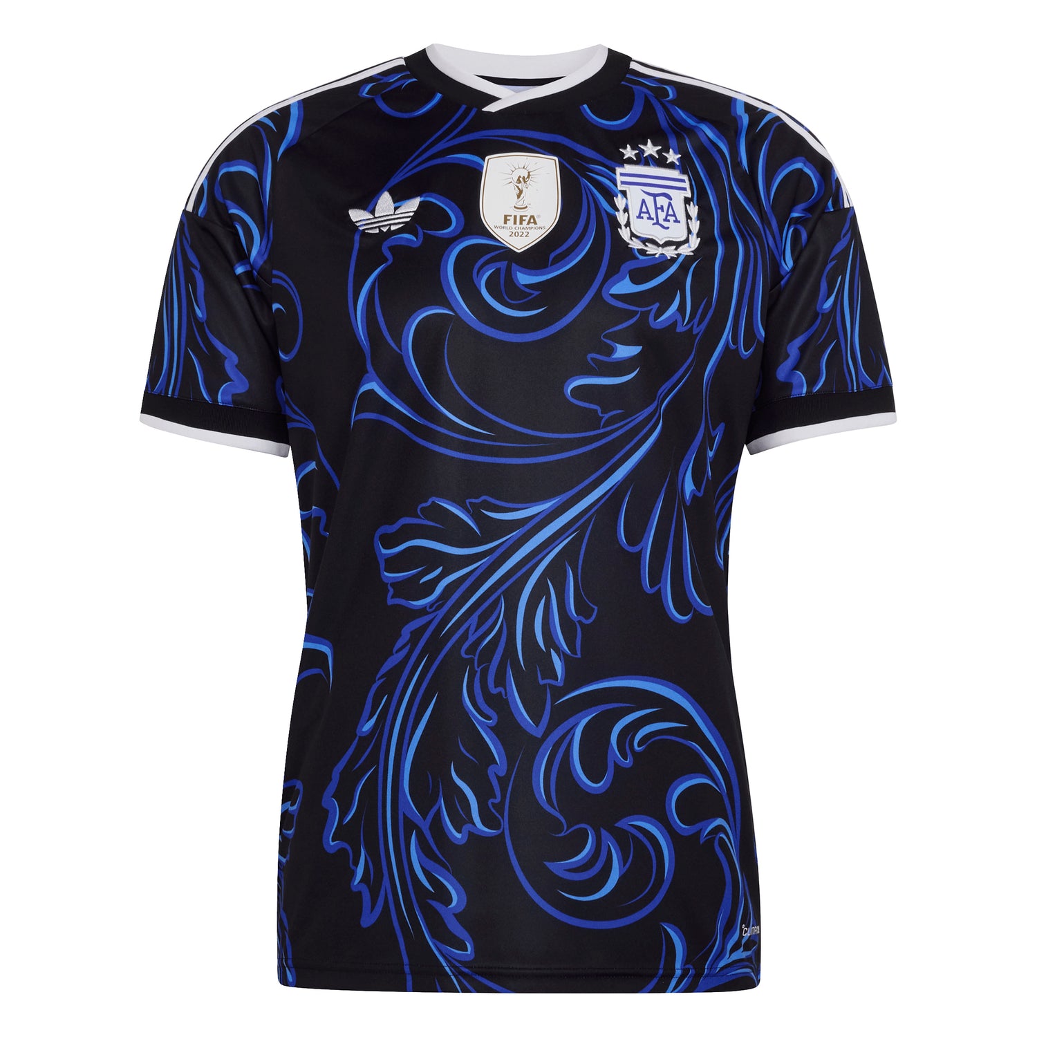 Camiseta de fútbol para hombre adidas Argentina visitante 2026 - Negro/Azul