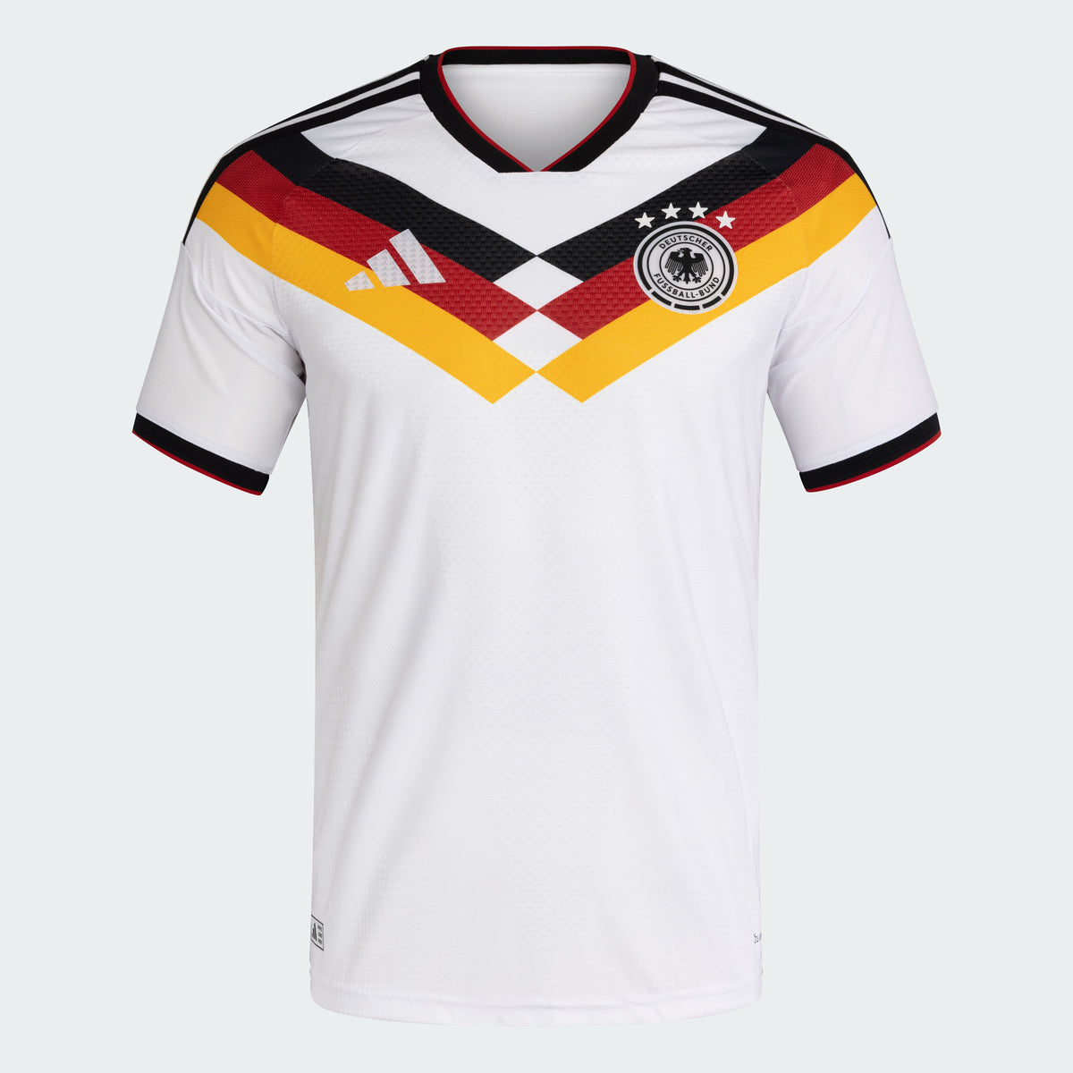 adidas Germany Home Authentic Men's Soccer Jersey 26 - White