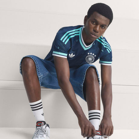 adidas Germany Away Authentic Men's Soccer Jersey 2026 - Navy