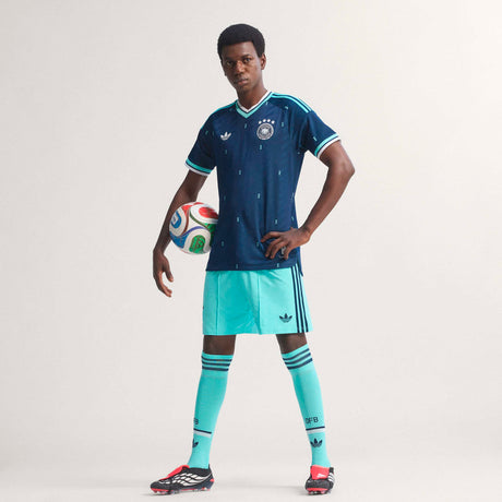 adidas Germany Away Authentic Men's Soccer Jersey 2026 - Navy
