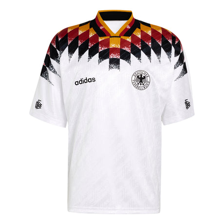 adidas Germany Home 1994 Men's Soccer Jersey - White/Black/Red