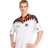 Camiseta de fútbol para hombre adidas Alemania local 1994 - Blanco/Negro/Rojo