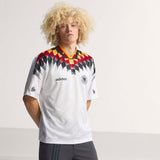 Camiseta de fútbol para hombre adidas Alemania local 1994 - Blanco/Negro/Rojo