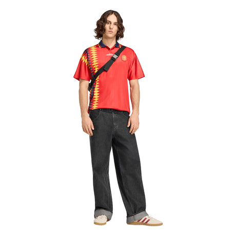 adidas Spain Home 1994 Men's Soccer Jersey - Red