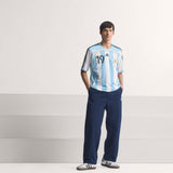 adidas Argentina Home Messi Men's Soccer Jersey 2006 - White/Sky Blue