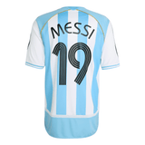 adidas Argentina Home Messi Men's Soccer Jersey 2006 - White/Sky Blue
