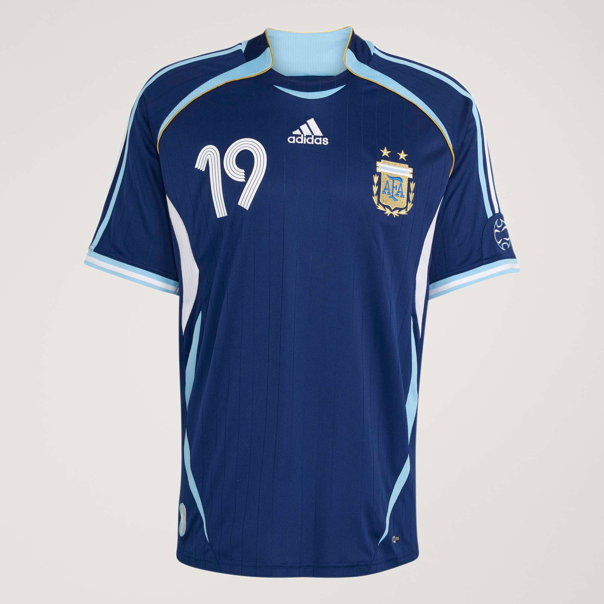 adidas Argentina Away Messi Men's Soccer Jersey 2006 - Dark Blue