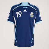 adidas Argentina Away Messi Men's Soccer Jersey 2006 - Dark Blue