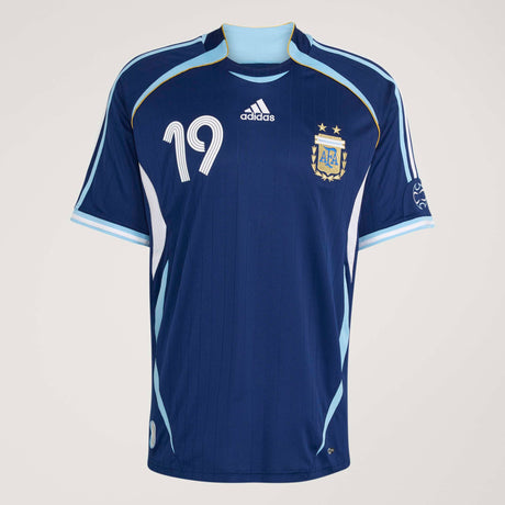 adidas Argentina Away Messi Men's Soccer Jersey 2006 - Dark Blue