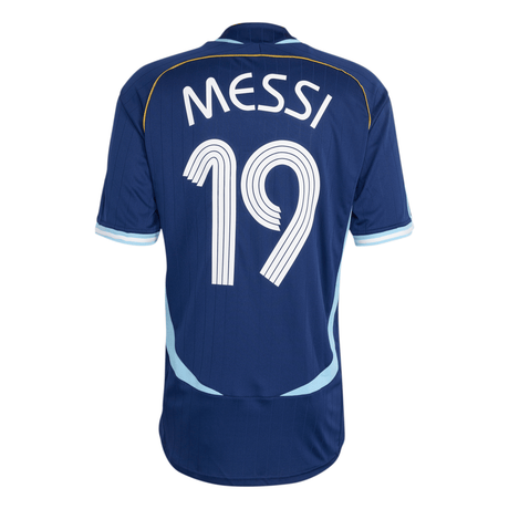 adidas Argentina Away Messi Men's Soccer Jersey 2006 - Dark Blue