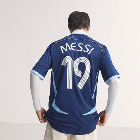 adidas Argentina Away Messi Men's Soccer Jersey 2006 - Dark Blue