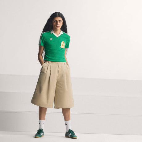 adidas Mexico Home Men's Soccer Jersey 1986 - Green