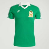 adidas Mexico Home Men's Soccer Jersey 1986 - Green