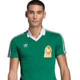 adidas Mexico Home Men's Soccer Jersey 1986 - Green