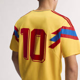 adidas Colombia Away Men's Soccer Jersey 1990 - Gold