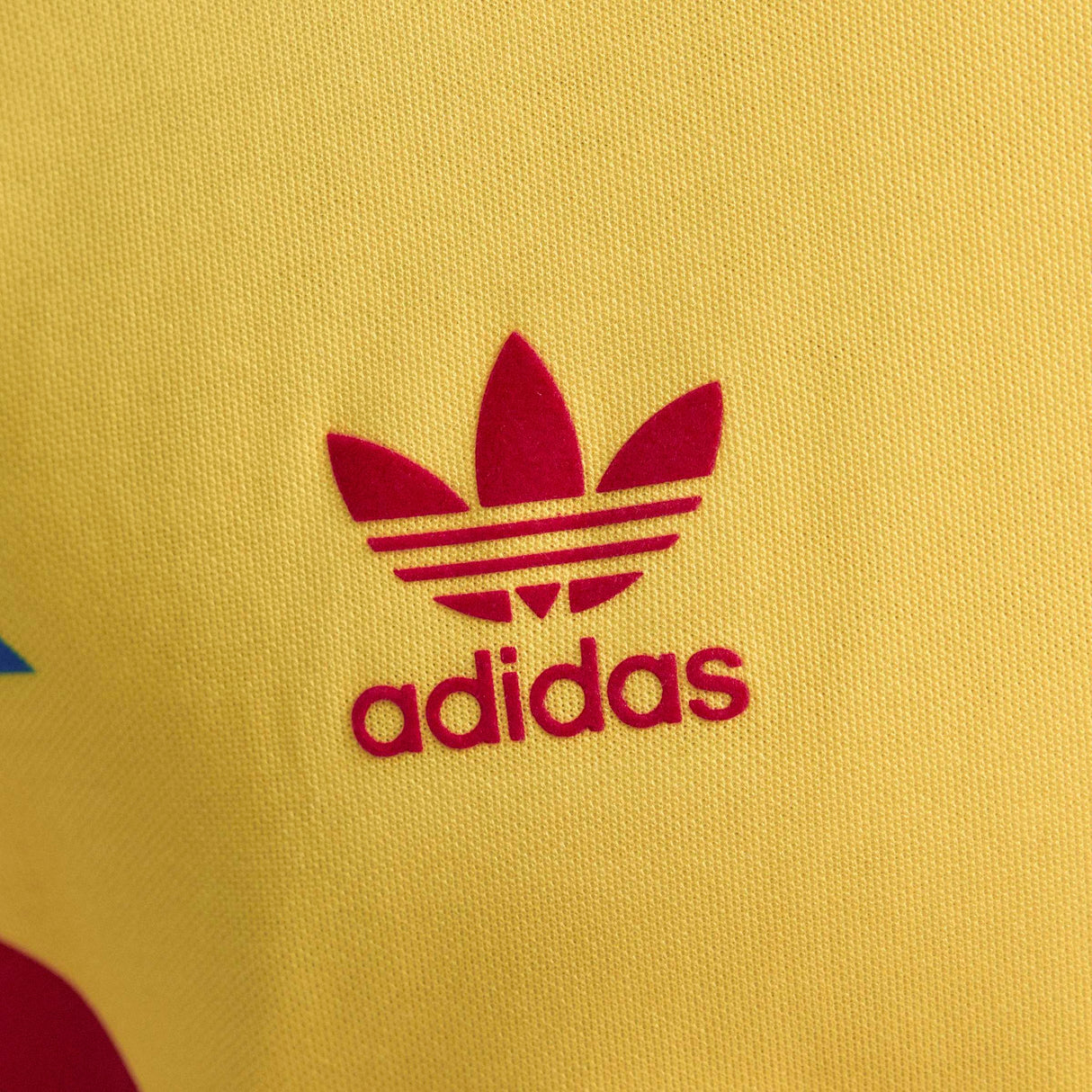 adidas Colombia Away Men's Soccer Jersey 1990 - Gold