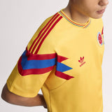 adidas Colombia Away Men's Soccer Jersey 1990 - Gold