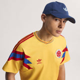 adidas Colombia Away Men's Soccer Jersey 1990 - Gold