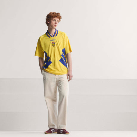 adidas Sweden Home 1994 Men's Soccer Jersey - Yellow