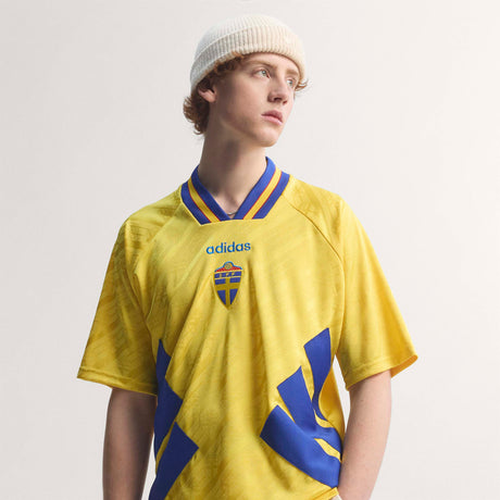adidas Sweden Home 1994 Men's Soccer Jersey - Yellow