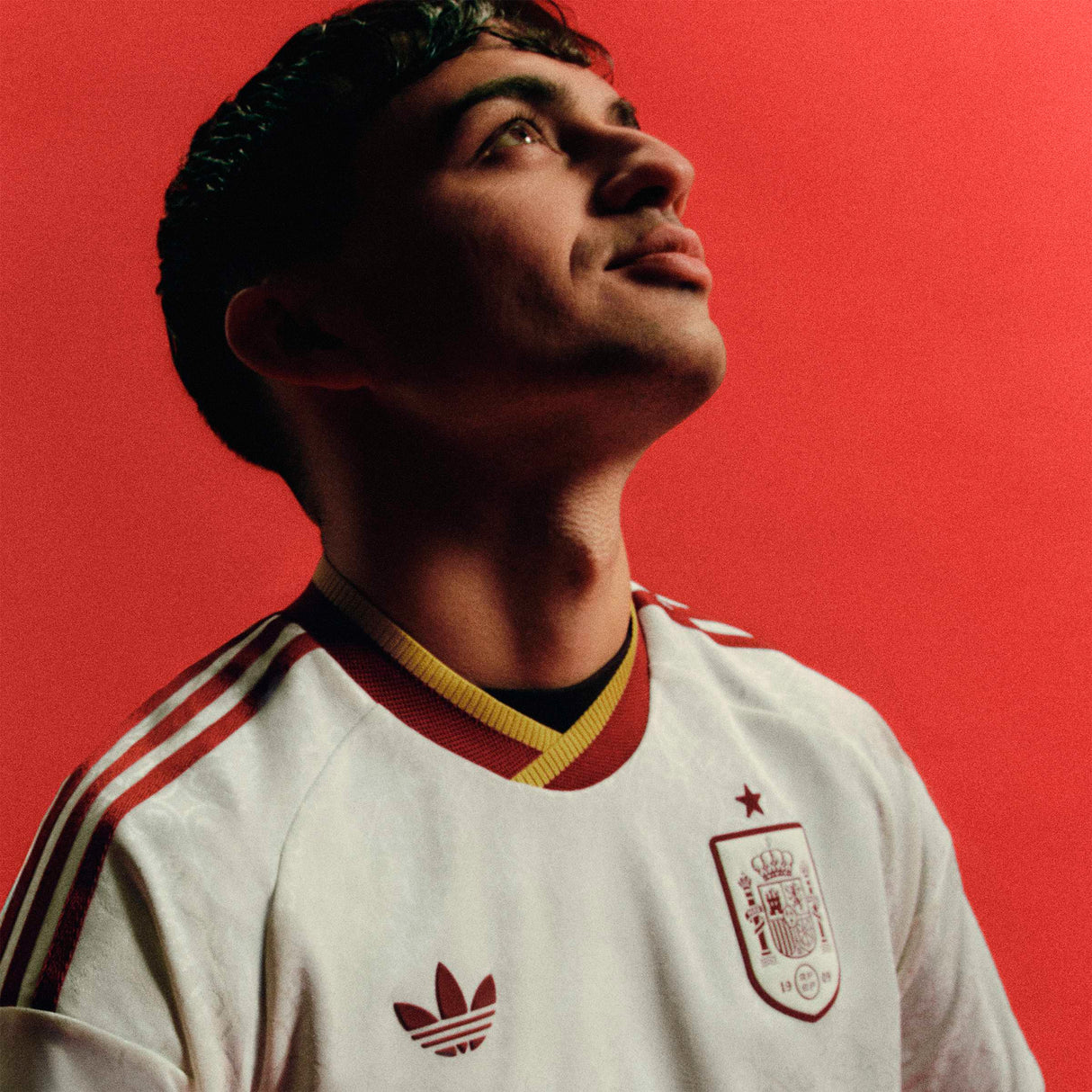 adidas Spain Away Authentic Men's Soccer Jersey 2026 - White