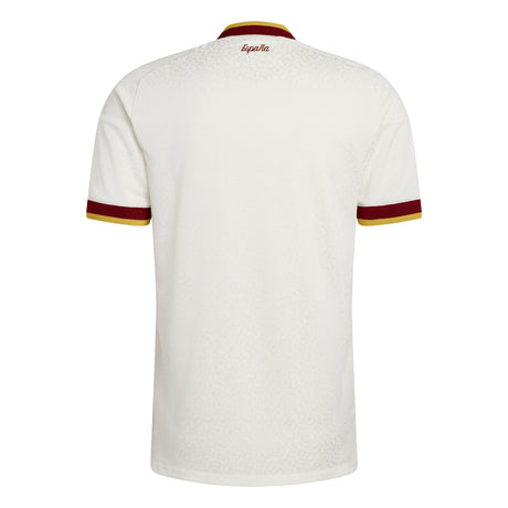 adidas Spain Away Authentic Men's Soccer Jersey 2026 - White